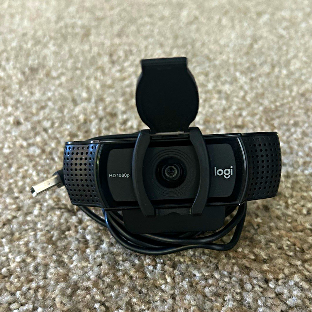 Logitech C920s Pro 1080p High Definition USB Webcam, Black