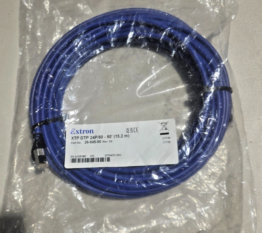 Extron XTP DTP 24P/50'   Series 26-695-50