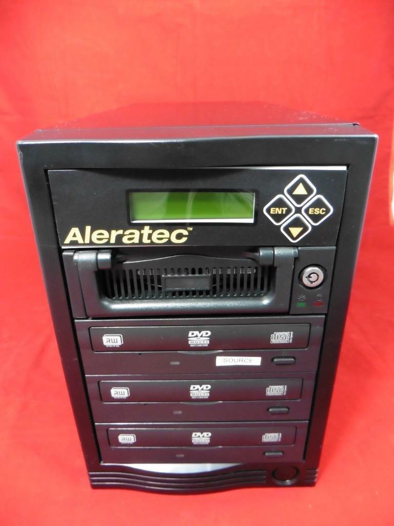 Aleratec 1:3 DVD CD Copy Tower PRO HS DVD CD Duplicator Fast Recording Speed