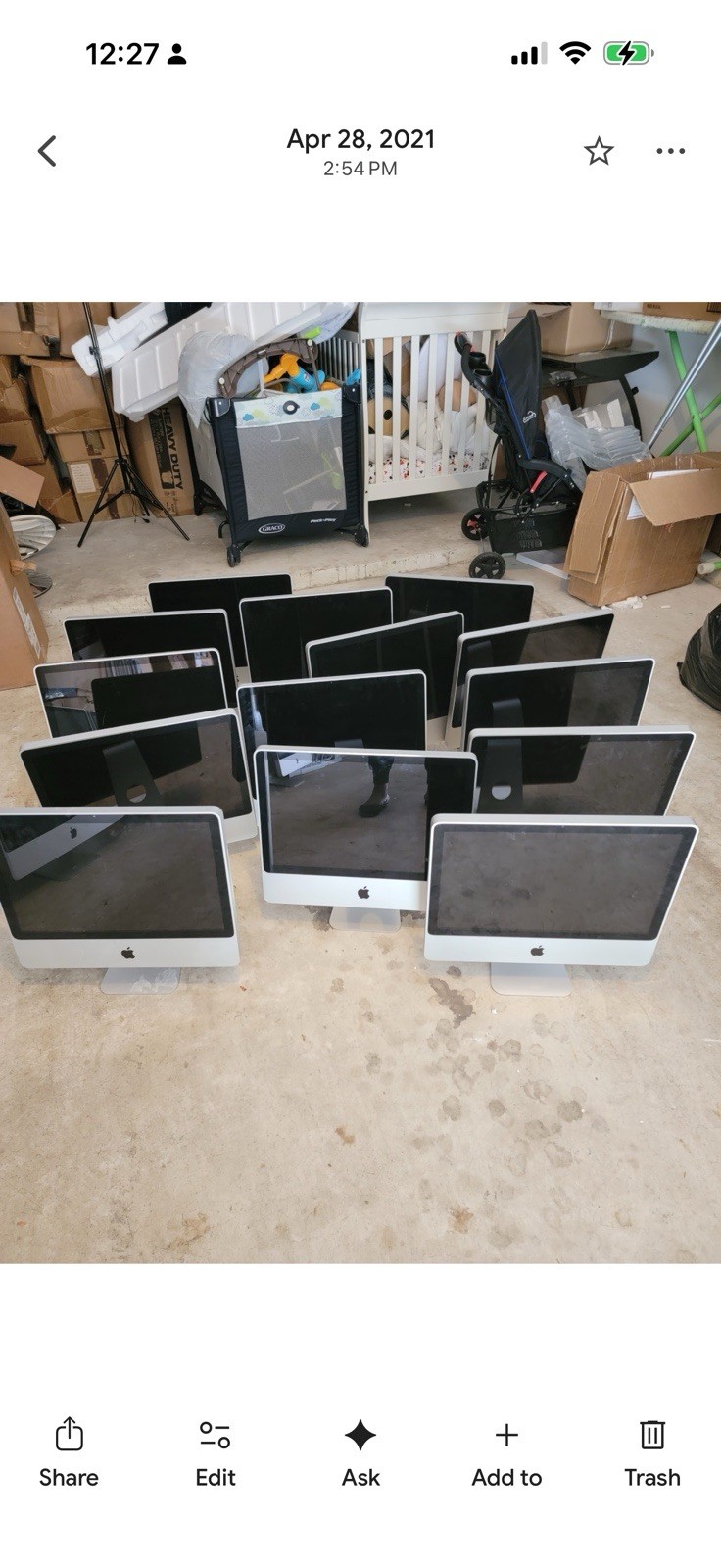 Lots Of  19 all-in-one apple desktop computer 20” 2009 To 2011, Most Work.