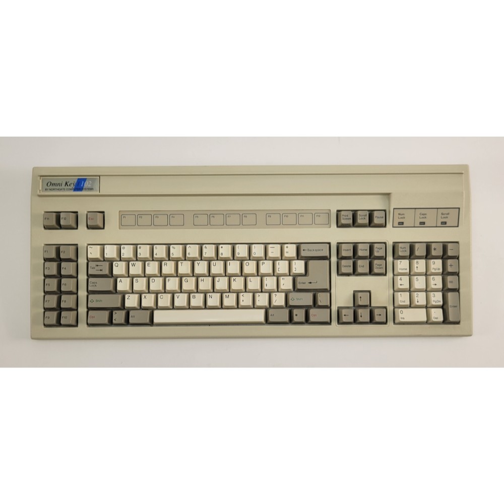 Vintage Northgate Computer Systems Omnikey 102 Mechanical Keyboard - Tested