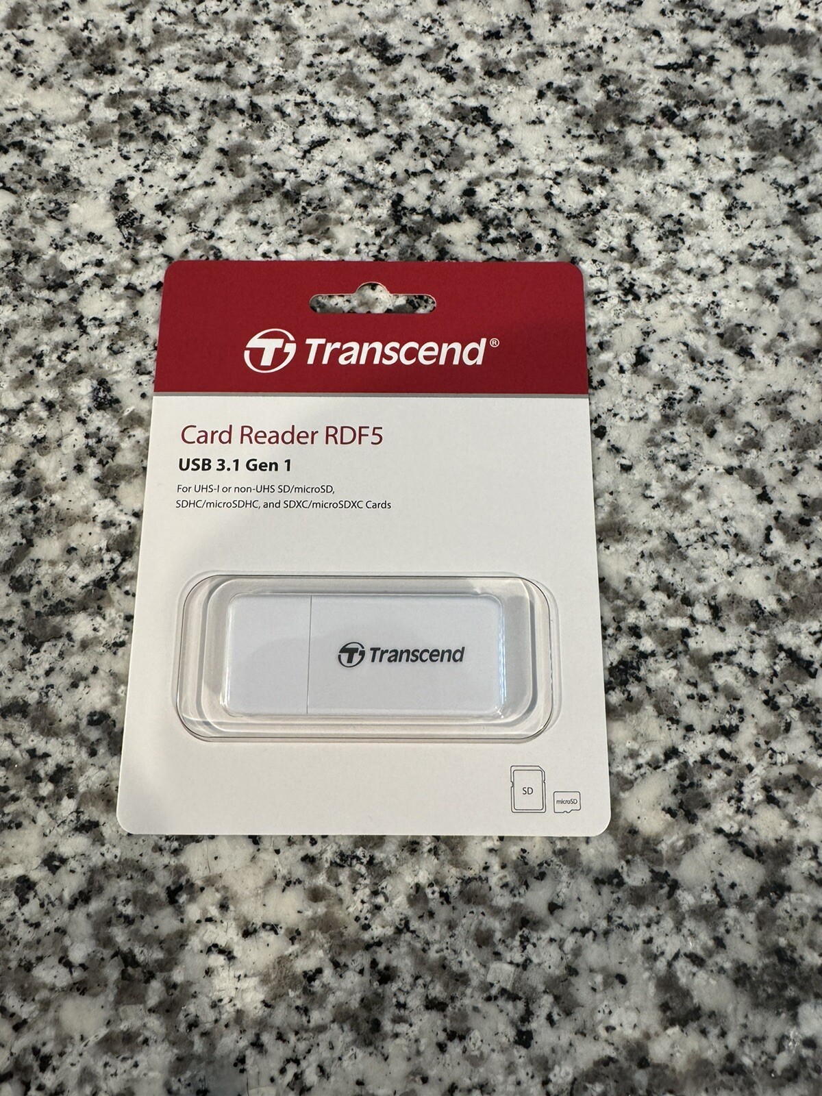 Transcend RDF5 Usb 3.1 Card Reader Gen 1