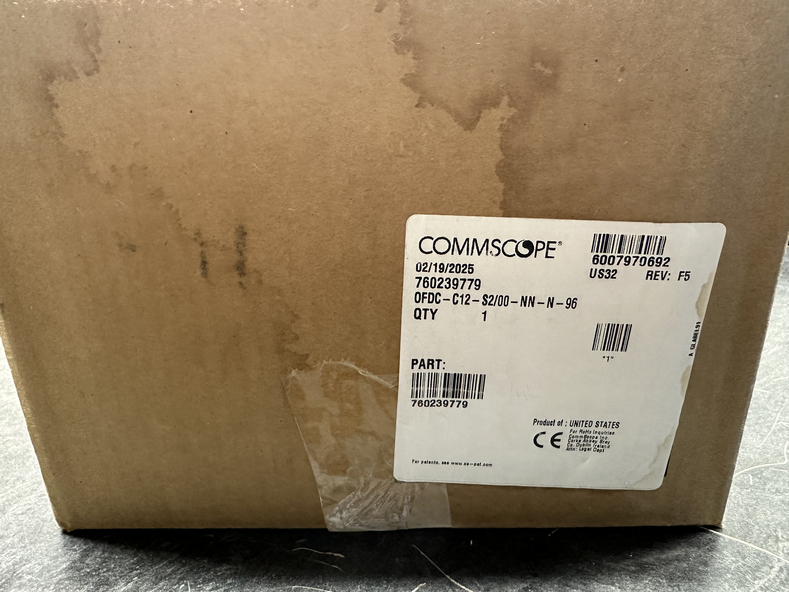 CommScope OFDC-C12 Fiber Optic Splice Closure Kit