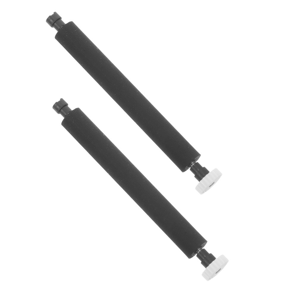 2 Pcs Printer Glue Stick Platen Roller with Gear Receipt and