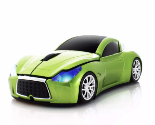 Wireless Mouse new Design Sports Car Shape 