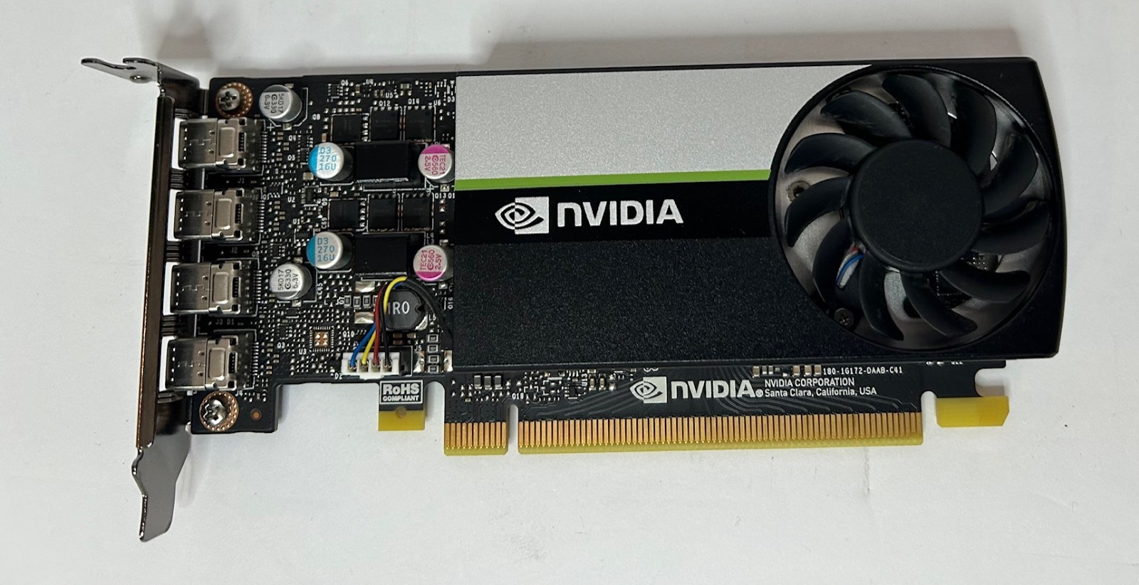 Low Profile Nvidia Quadro T1000 8GB GDDR6 PCIe 3.0 Graphics card