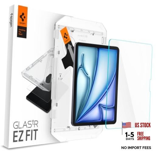 Spigen Tempered Glass Screen Protector [GlasTR EZ Fit] iPad Air 11" (2024)