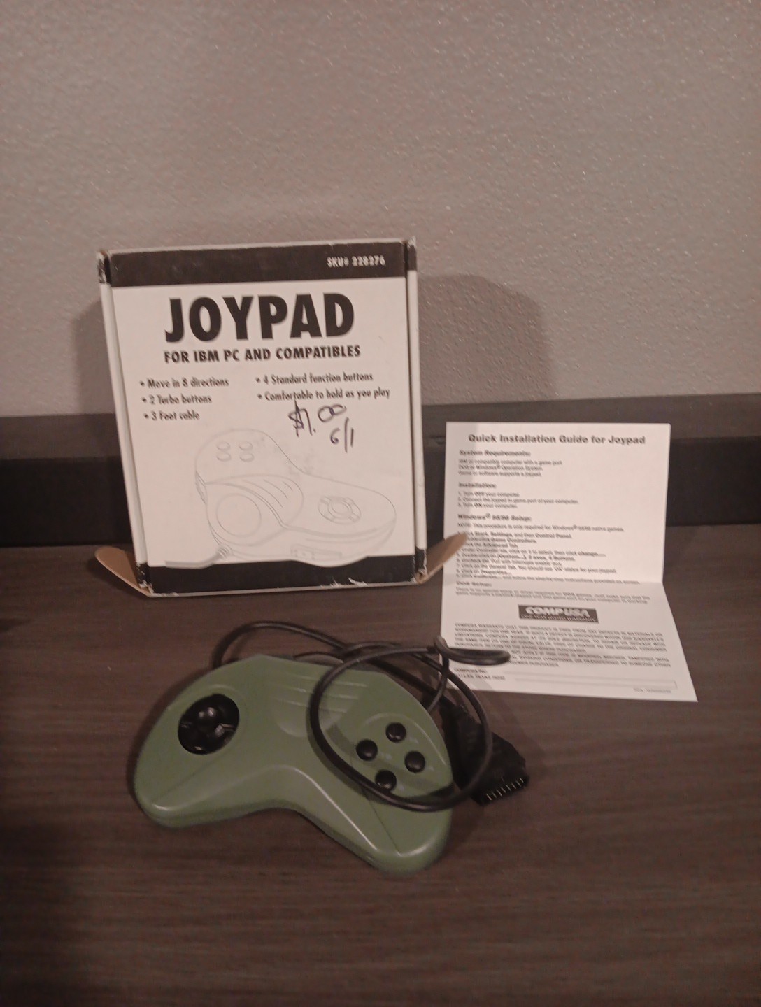 Vintage IBM Joypad In Original Box