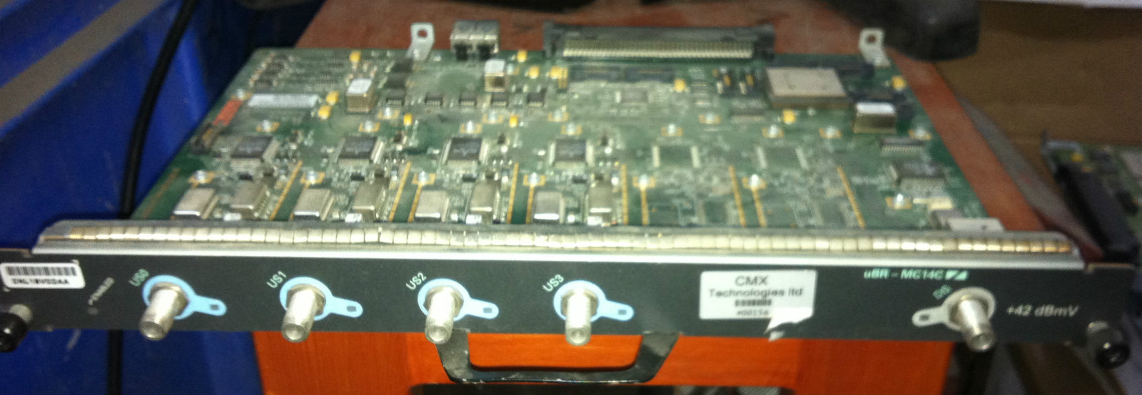 Cisco uBR-MC14C uBR Modem card 1 Downstream & 4 Upstream uBR7200 