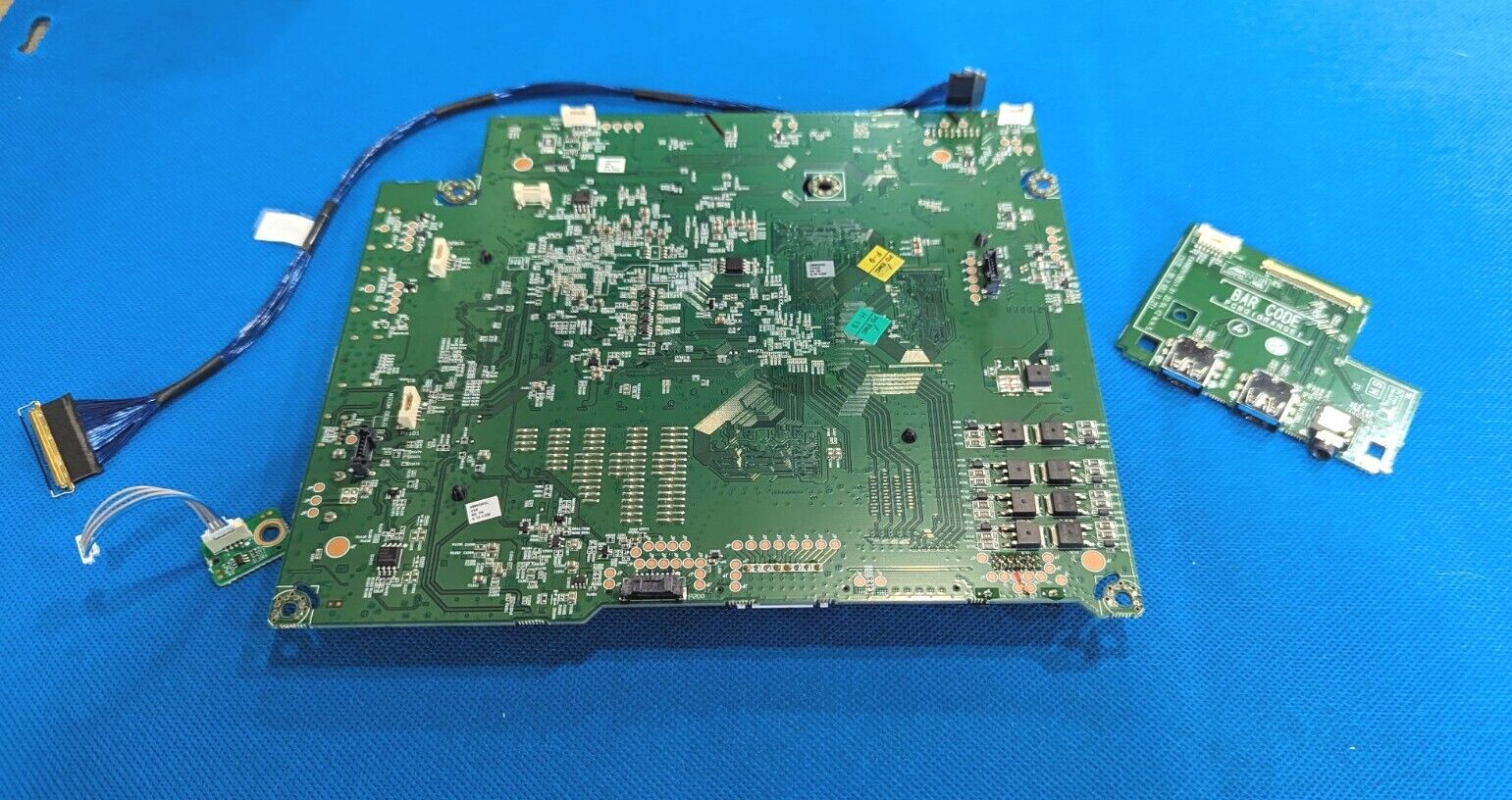 LG Power Main Board For 49WQ95C Monitor. Out Of Cracked Screen Monitor 