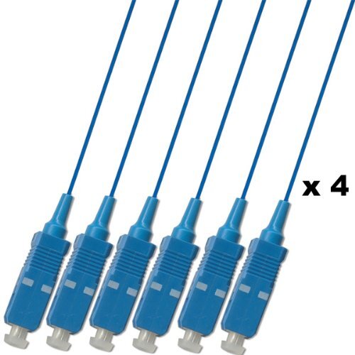 50M Outdoor Multimode 24 Strand Fiber Optic Cable 62.5/125 SC Patch Cable