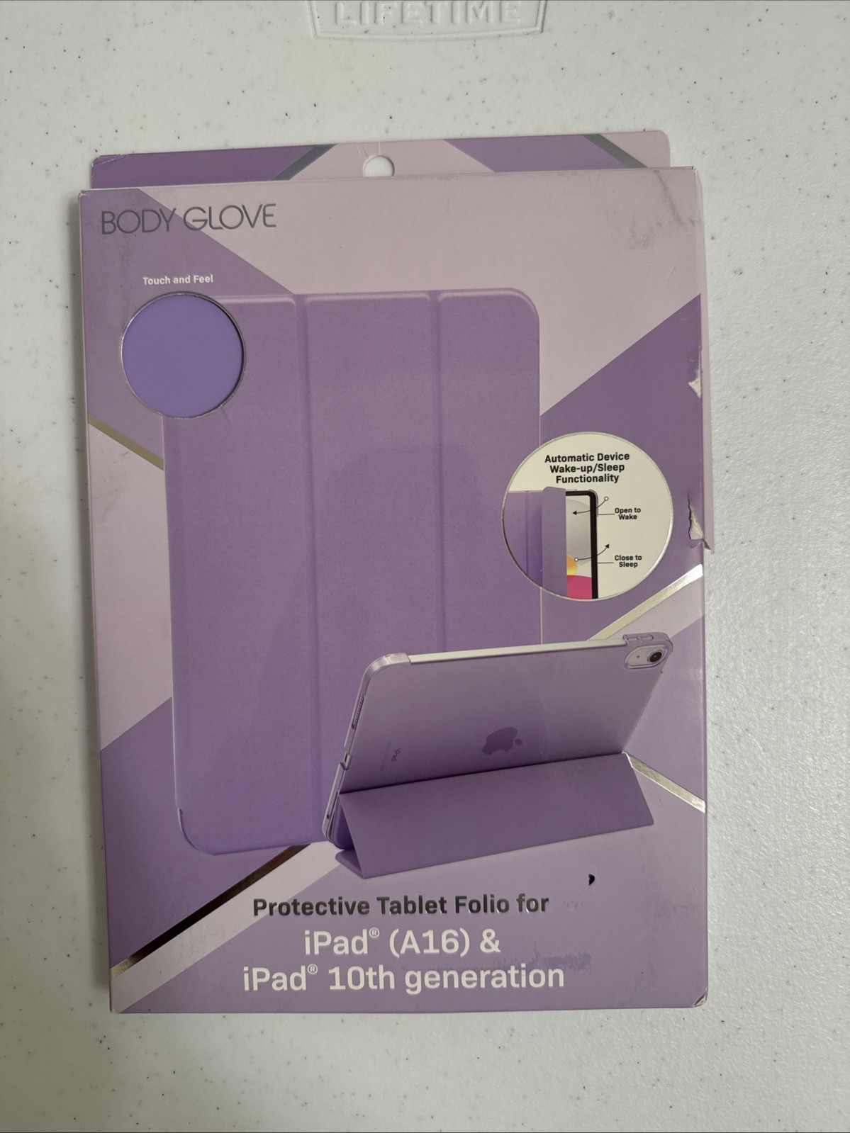Body Glove Lavender Purple Protective Tablet Folio iPad A16&10th Generation New