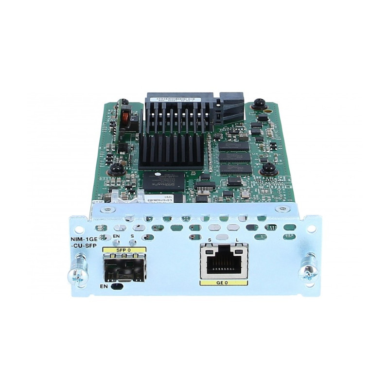 Cisco Systems NIM-1GE-CU-SFP | 1-PORT GE WAN NIM Dual-Mode RJ45 & SFP