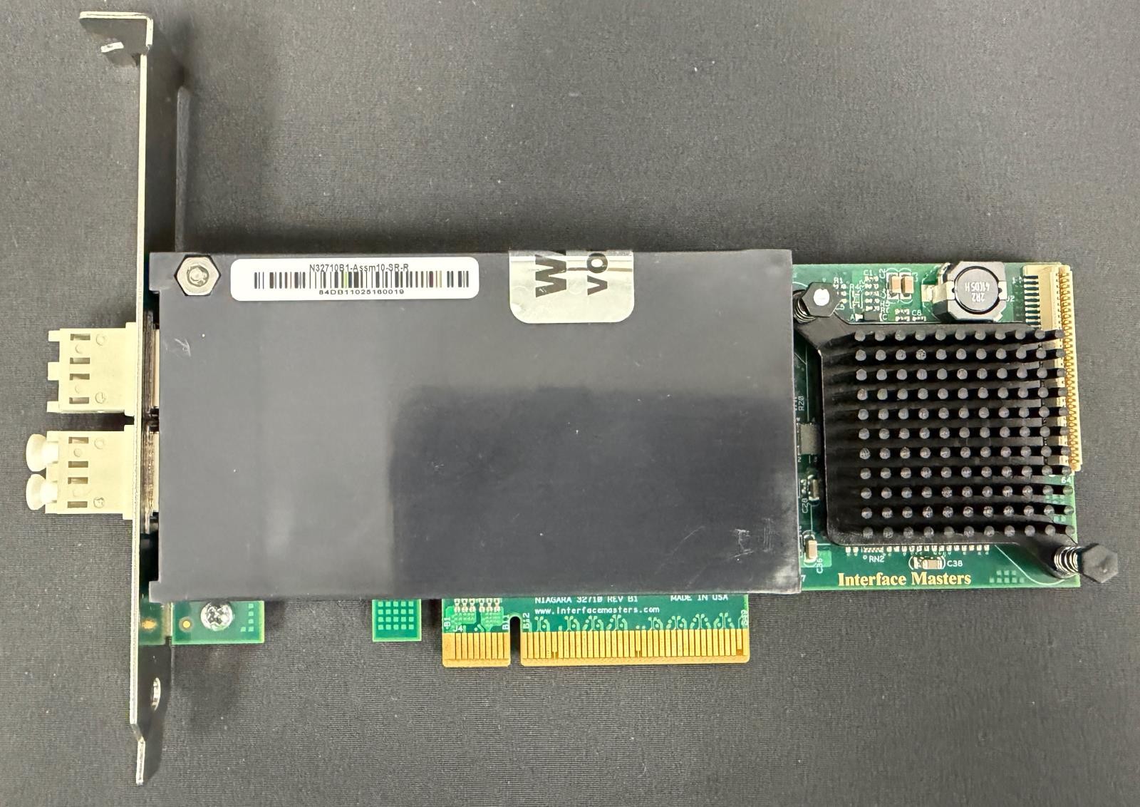 Interface Masters Niagara 32710 Dual-Port 10GbE SFP+ Server Adapter High Profile