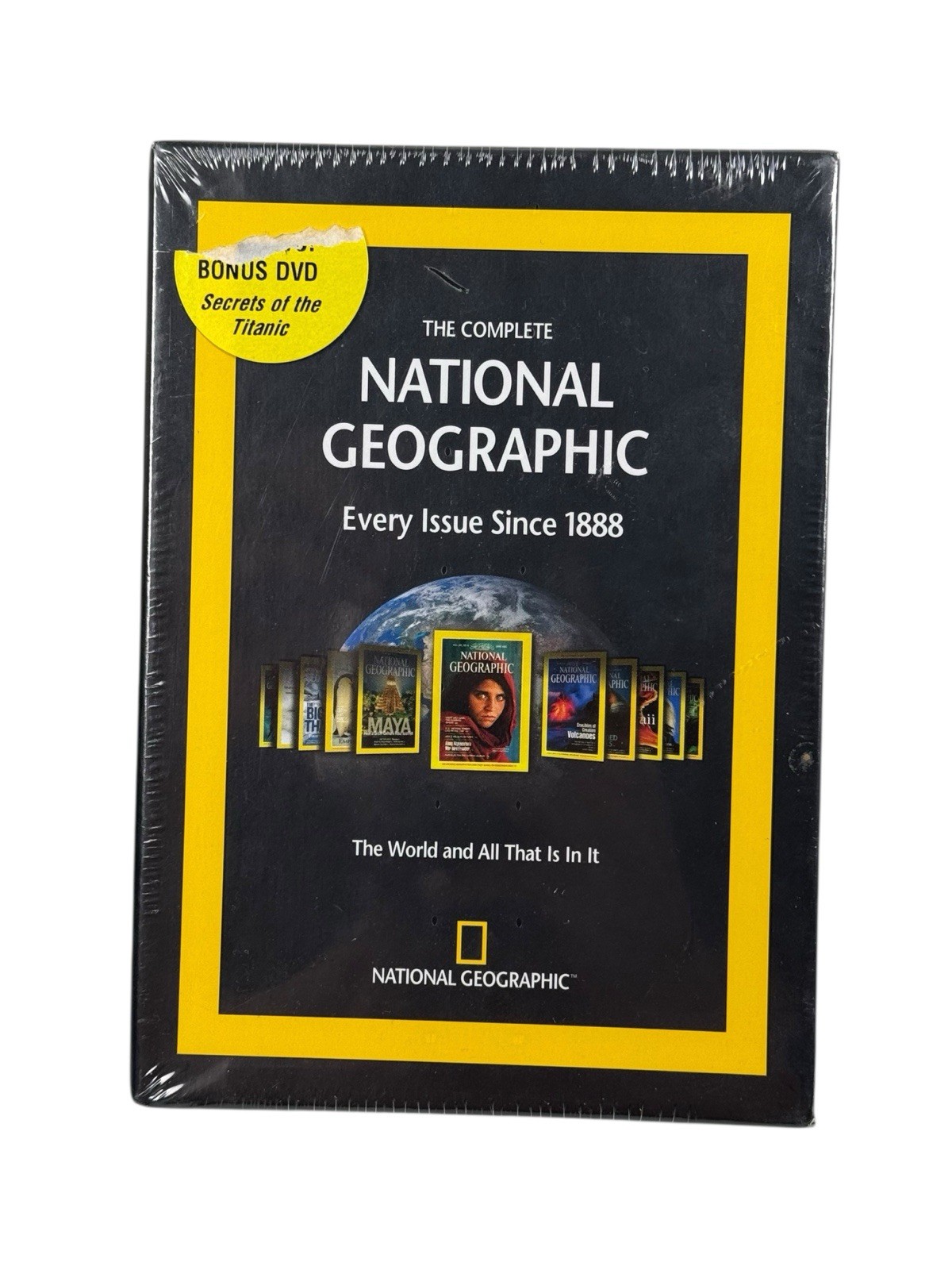THE COMPLETE NATIONAL GEOGRAPHIC 6 DVD ROM SET NEW SEALED