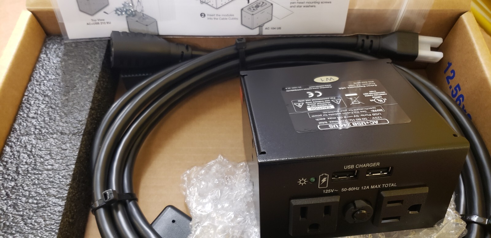 Extron 60-1890-01 AC+USB 200 Series Power Module
