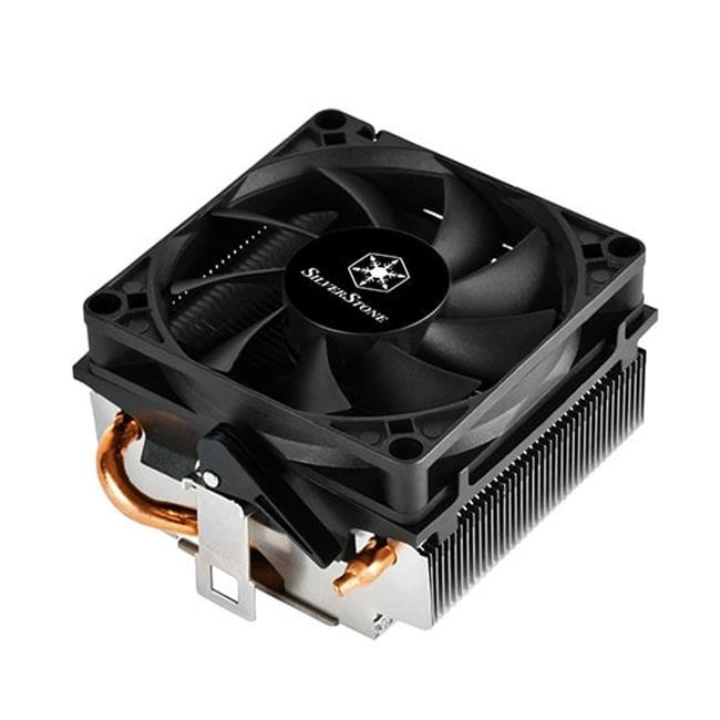 80 mm PWM 54 mm Tall CPU Cooler Low Profile Slim Dual Ball Bearing #KR01