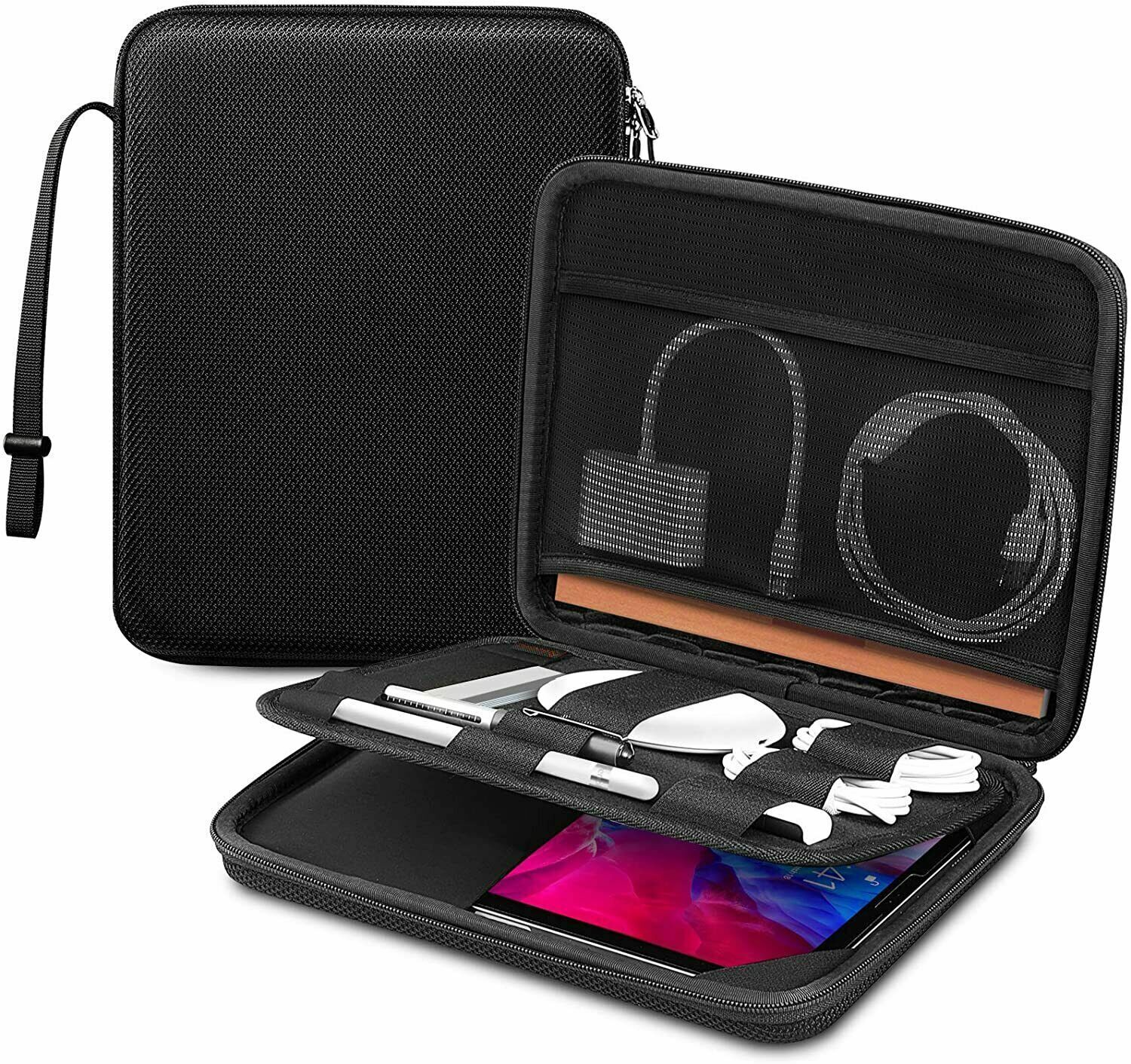 Sleeve Case for Apple iPad Semi-Hard Accessories Organizer Storage Carrying Case