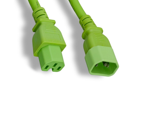 6Ft GRN Power Cord for HP Procurve Switch ZL 600 610 Jumper Cord to PDU UPS