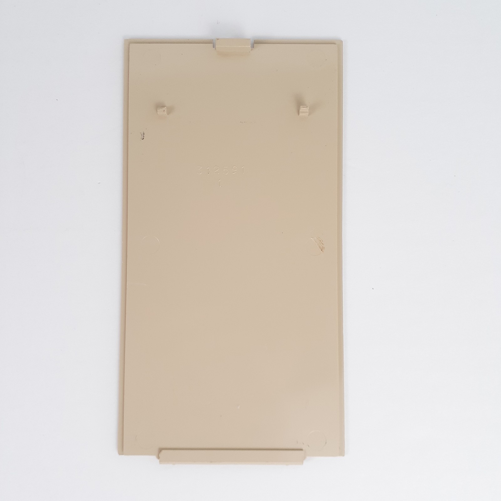 Commodore Amiga 500 Trapdoor Bottom Cover Original Genuine Beige FLAW