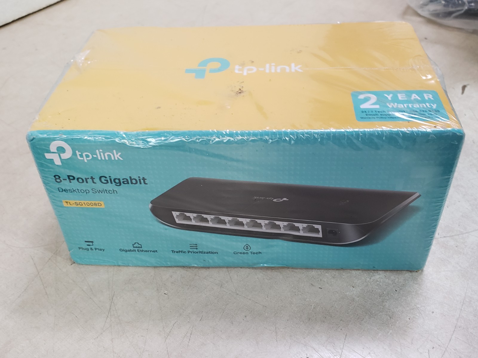 TP-LINK TL-SG1008D 8-Port External Switch