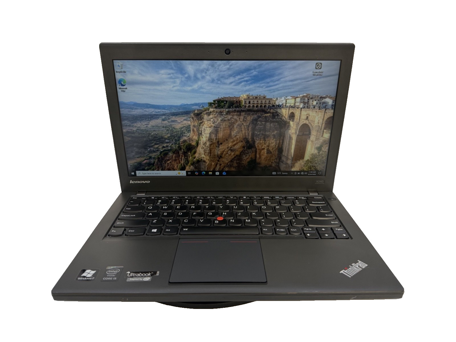 Lenovo ThinkPad X240-Intel Core i5 4th Gen@1.60GHz 4GB DDR3 Ram 256GB SSD No OS