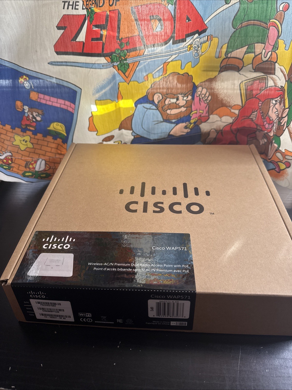 Cisco WAP571 Wireless-AC/N Premium Dual Radio Access Point with PoE+ & Bracket