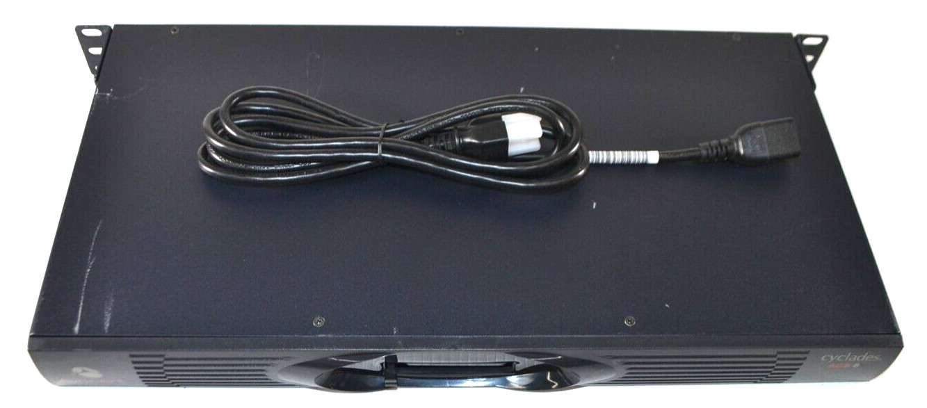 Avocent ATP0120-001 Cyclades ACS8-SAC Console Server ACS8 w Power Cord