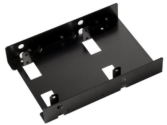 Silverstone SDP08B (Black) 2x2.5inch HDD rack for 3.5inch Bay