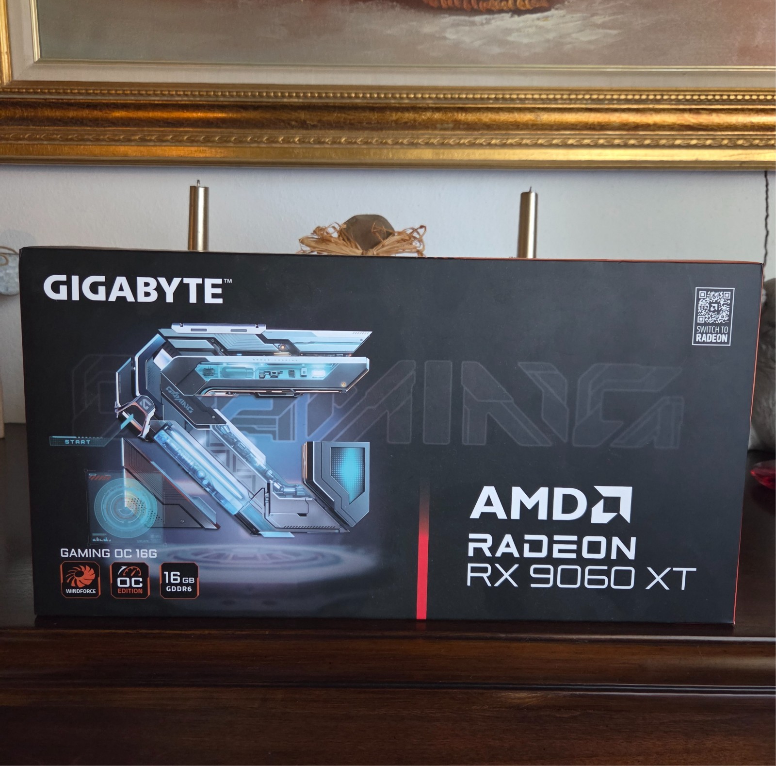NIB GIGABYTE AMD Radeon RX 9060 XT Gaming OC 16GB GDDR6 Triple Fan