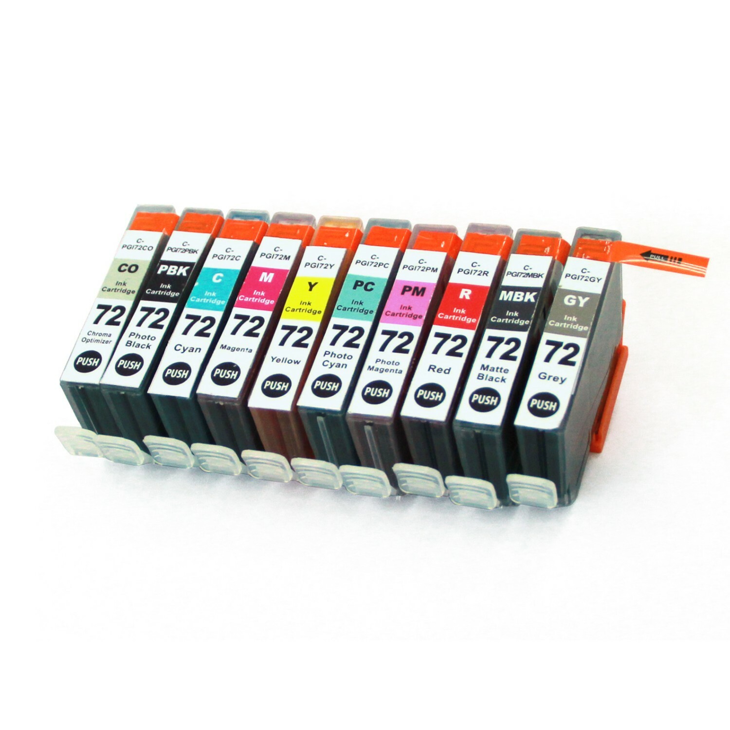 PGI-72 Printer Ink Cartridge PBK MBK C M Y PC PM GY CO R use for with Pro-10