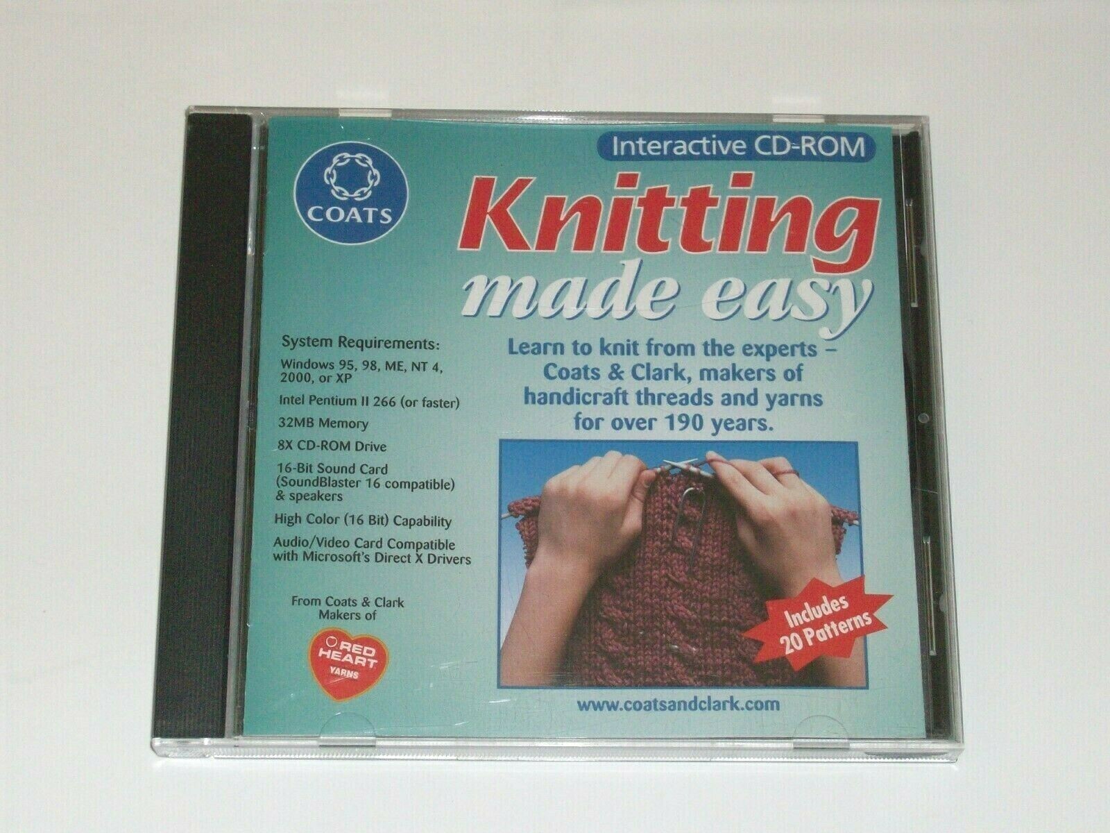 Knitting Made Easy - Interactive - CD-ROM