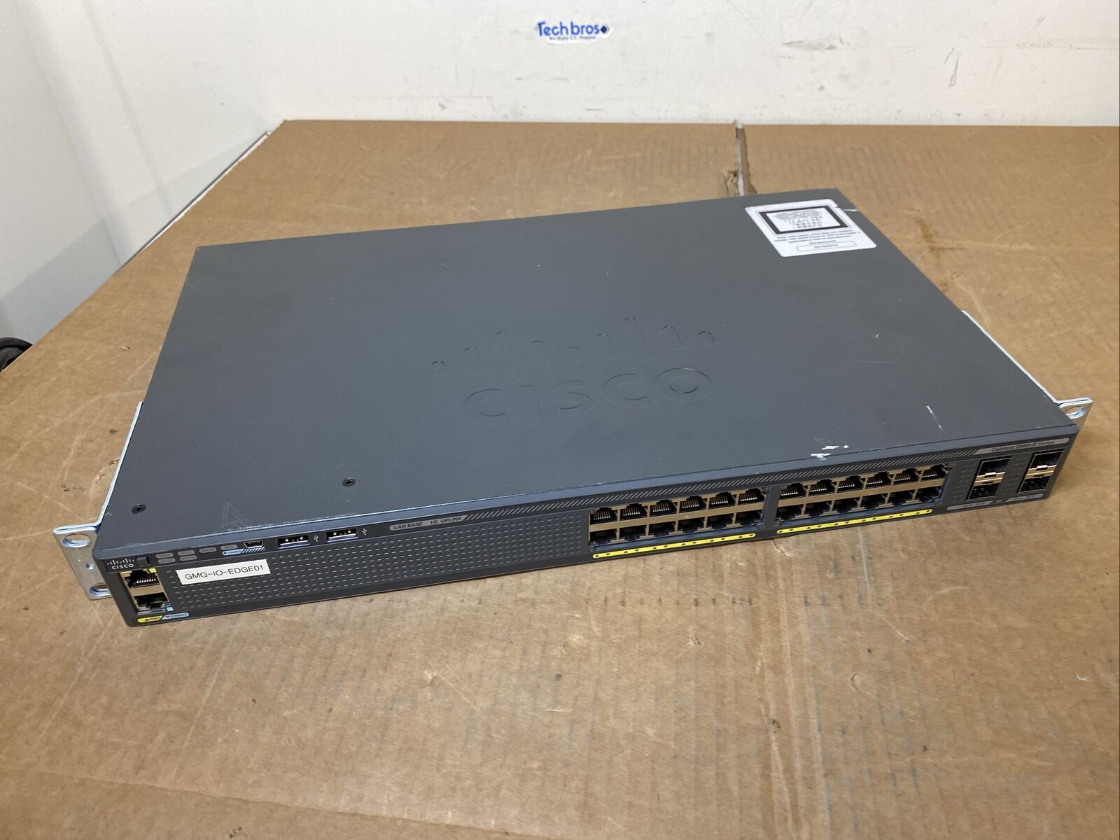 Cisco Catalyst WS-C2960X-24TS-L V03 24-Port Gigabit Ethernet Switch
