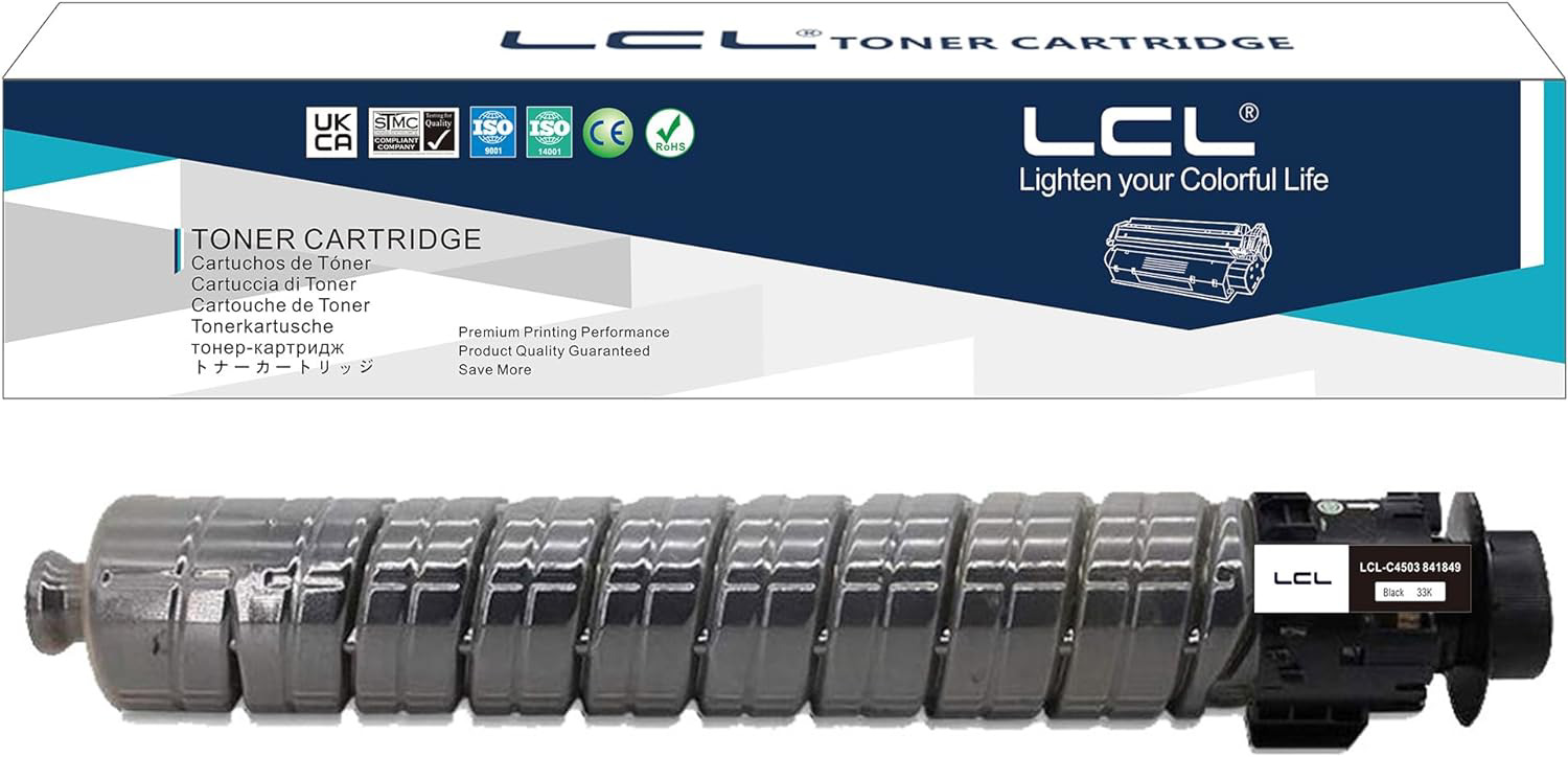 LCL Compatible Toner Cartridge Replacement for Ricoh 841849 MP C4503 C5503 C6003