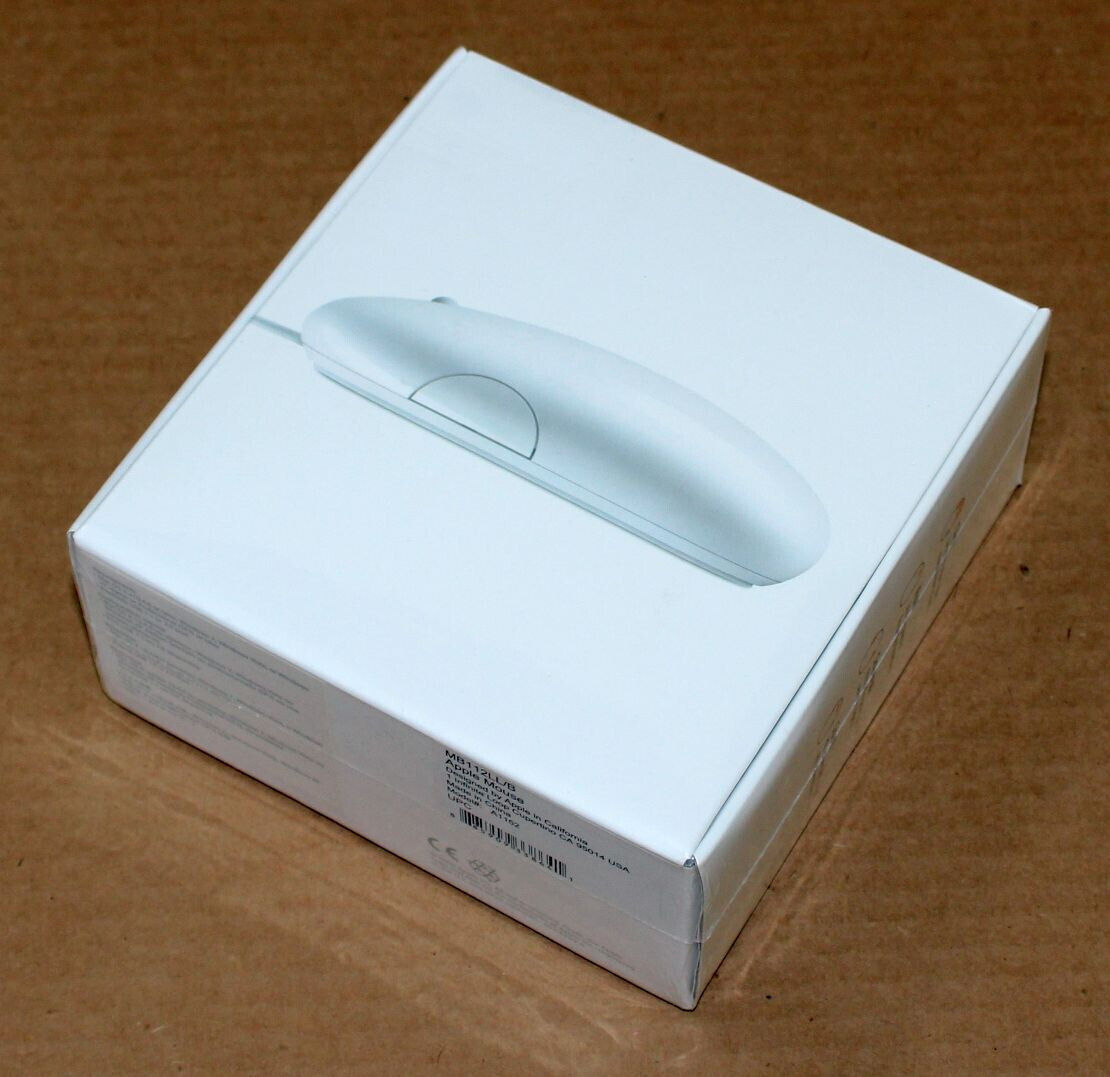 Brand New Sealed in Box Apple A1152 USB Wired Mighty Mouse (MB112LL/B)