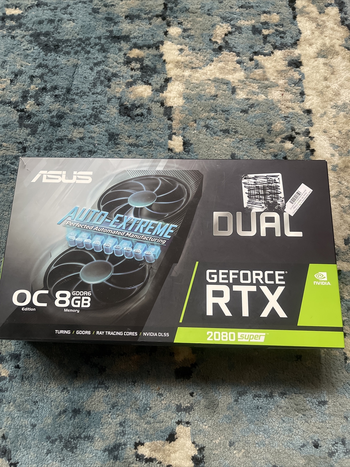 ASUS 2080 Super Dual Fan OC edition 8GB GDDR6 (DUAL-RTX2080S-O8G-EVO-V2)