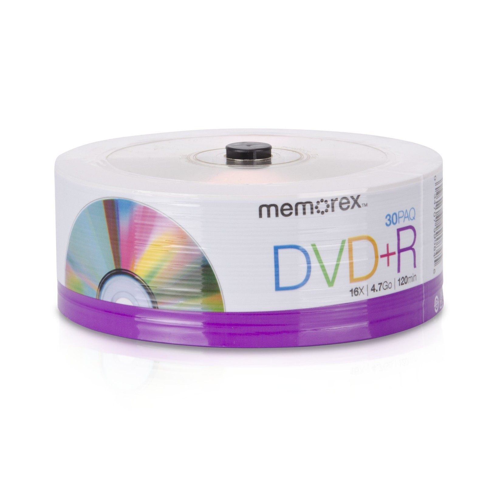 30 Pack Dvd R Spindle Blank Storage Media For Recordable Drives 4.7Gb Capacity
