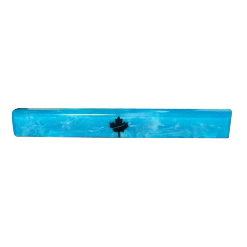 2024 Rainbow 6 Black Ice Keycap OEM R4 Blue Resin Key Cap For Cherry MX Keyboard