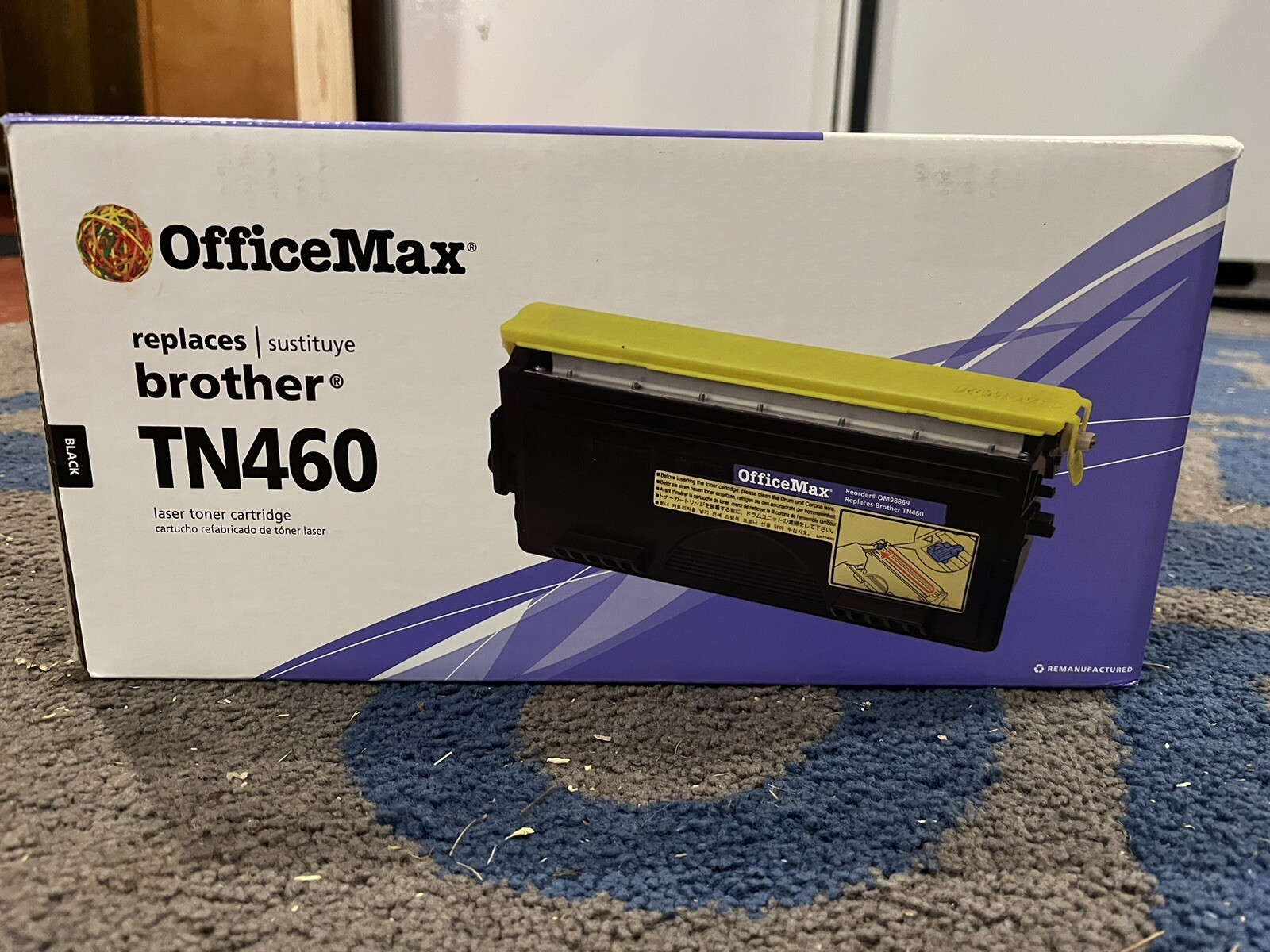 Replacement Brother TN460 Toner Cartridge