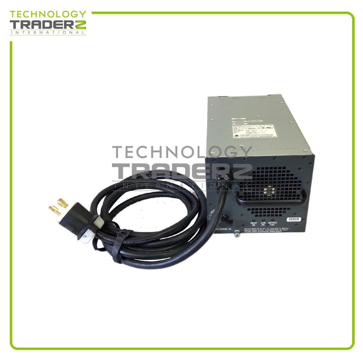 WS-CAC-4000W-US V01 Cisco Catalyst 6500 4000W AC Switch Power Supply 34-1694-07