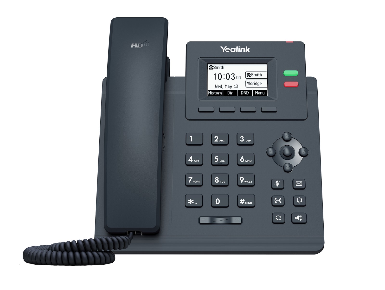 Yealink Entry Level IP Phone 2 Lines HD Voice SIP-T31P UPC 841885104816