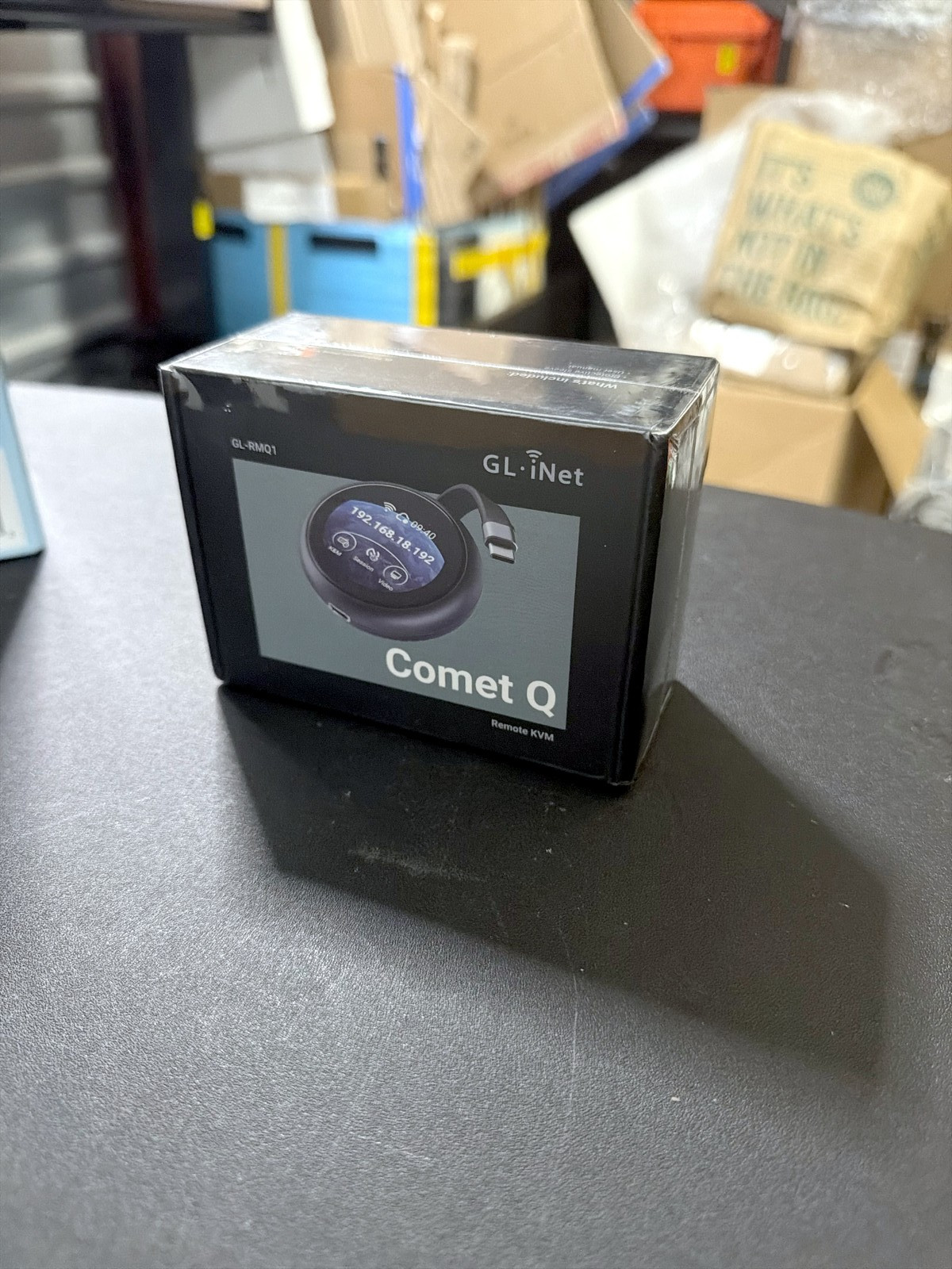 GL.iNet Comet Q (GL-RMQ1) Pocket KVM, Plug & Play Remote for Laptop iPhone