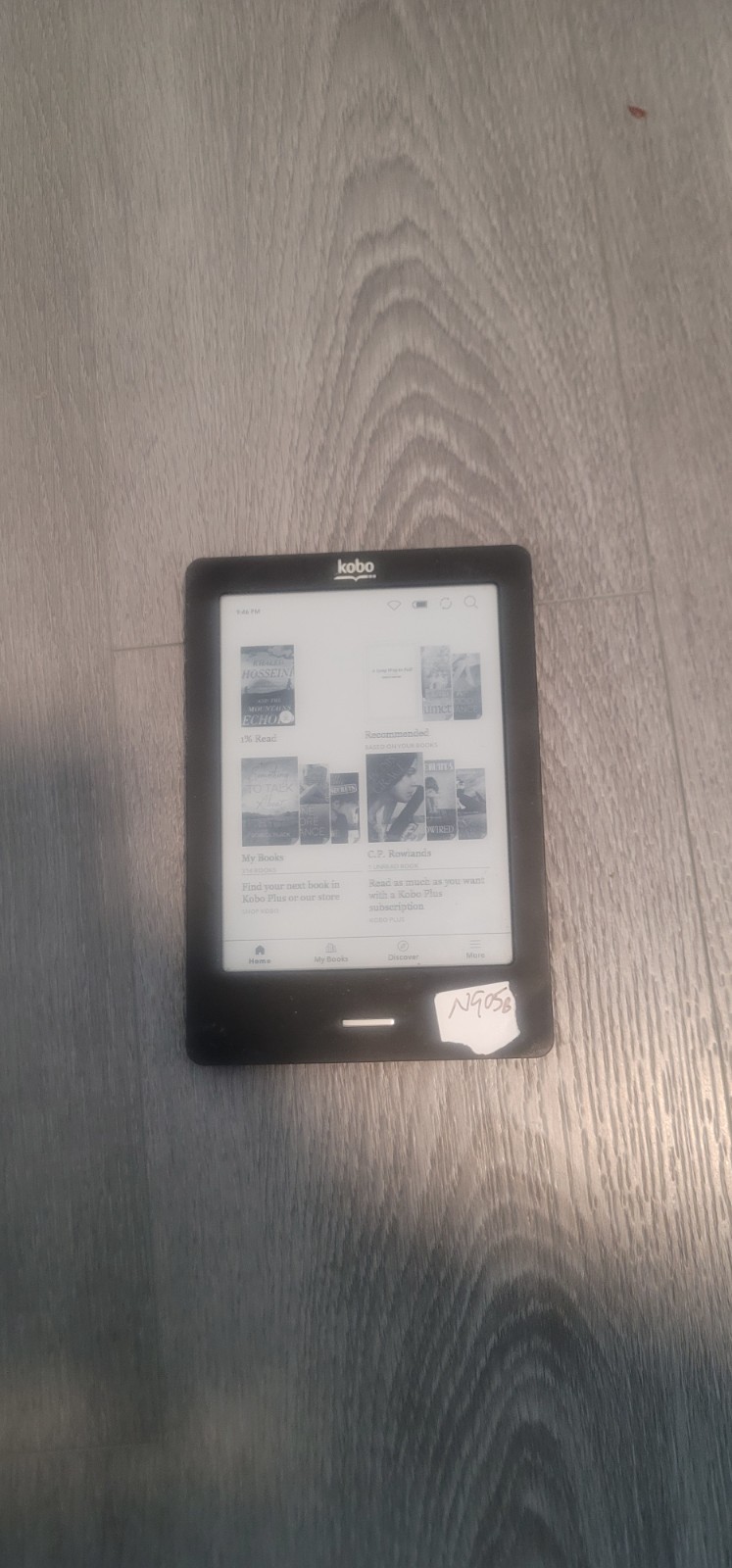 KOBO N905B Touch Edition eReader Tablet black With 6" Display Wi-Fi