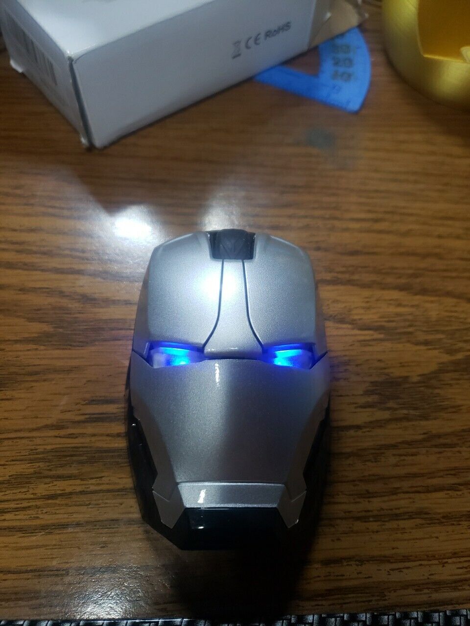 ECOiNVA Wireless Iron Man Mouse Noiseless Silent Laptop PC Mouse Computer Mice