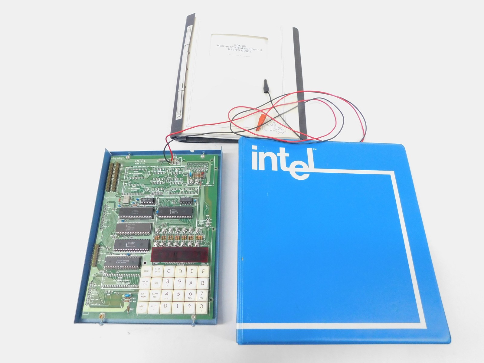 Intel SDK-85 Vintage Computer System Design Kit w/ Manuals (working)