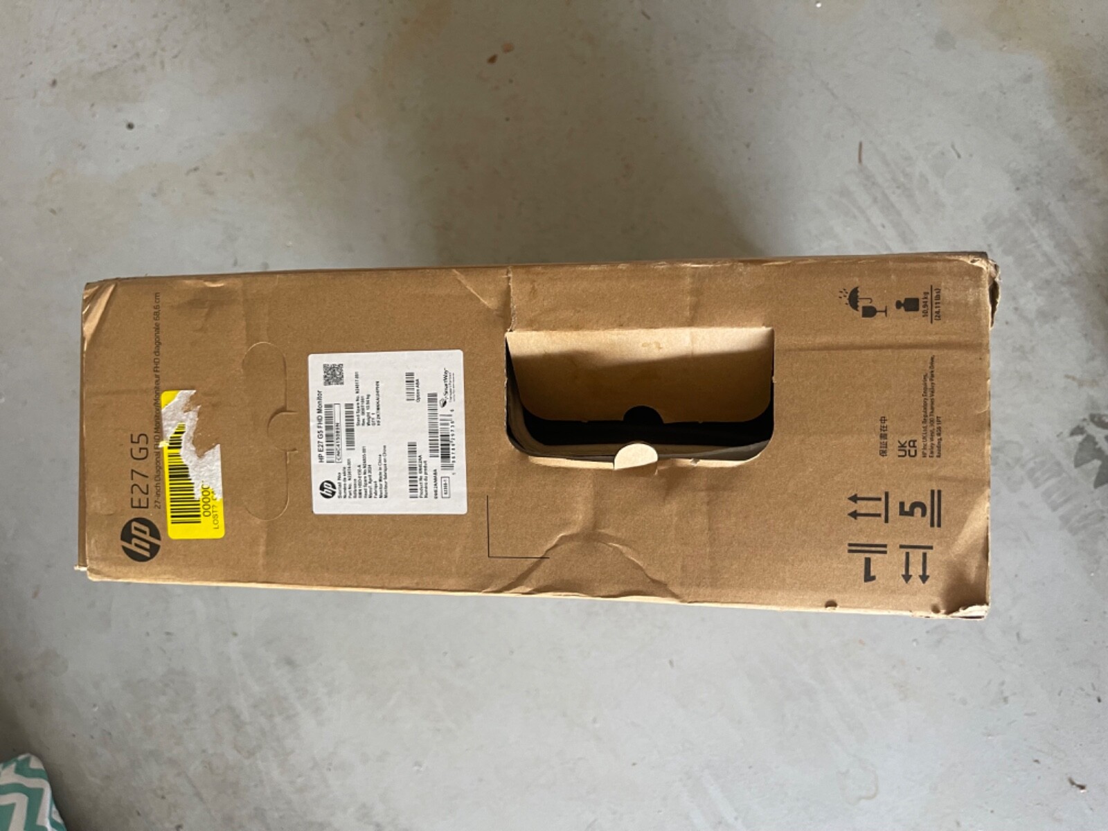NIB Hewlitt Packard  Computer Monitor 27’ E27 G5 FHD monitor 27 Inch
