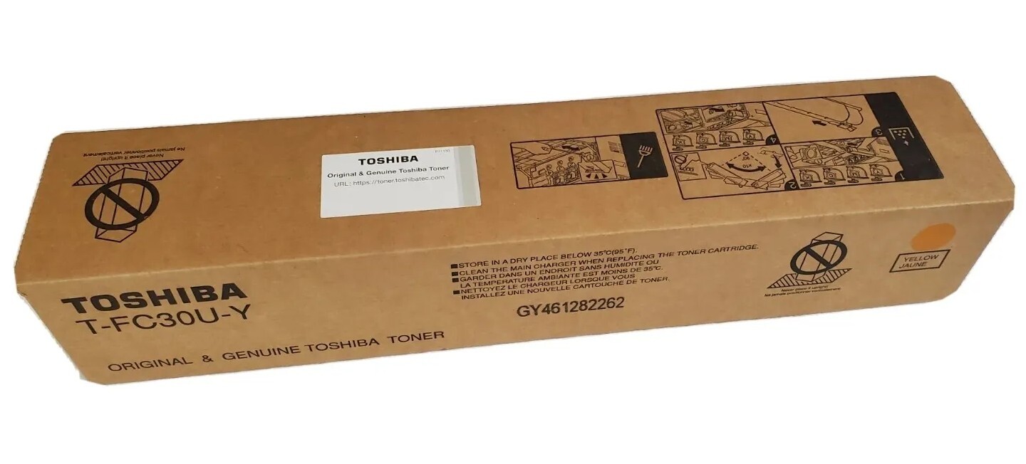 Toshiba T-FC30U-Y Yellow Toner UNOPENED
