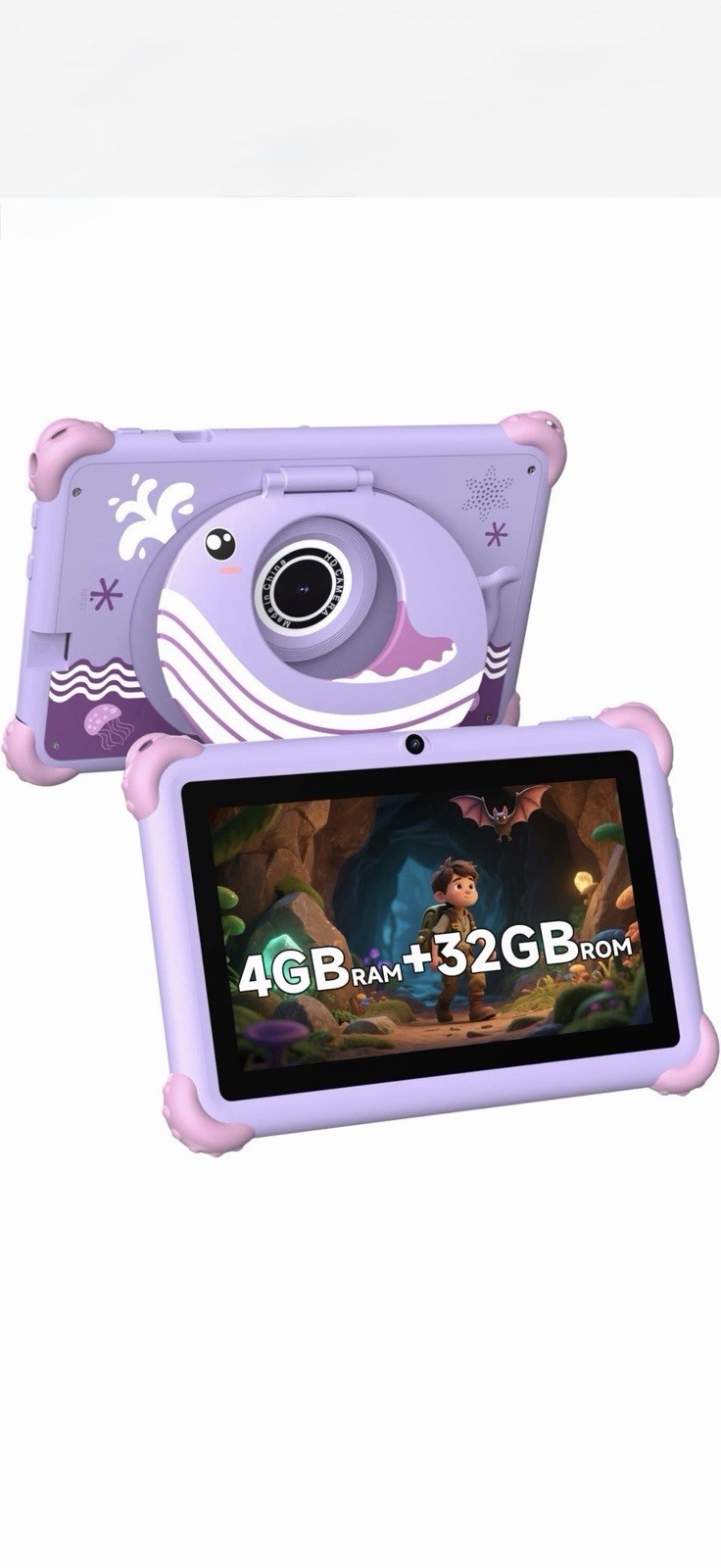 7 Inch Kids Tablet Purple Brand New ￼