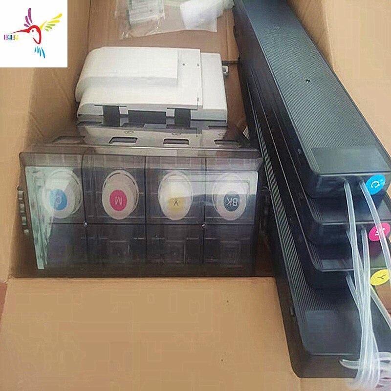 Empty Ciss T8581-T8584 with Resettable Chip for Epson WF-C20590a/C20590b/C20590c