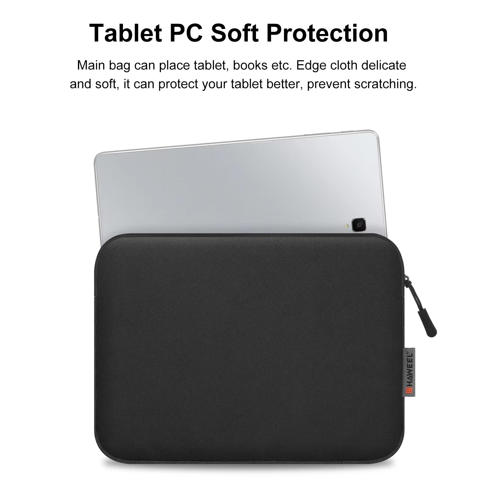 11 inch Tablet Sleeve Case Zipper Briefcase Bag for 9.7-11.0 inch Tablets